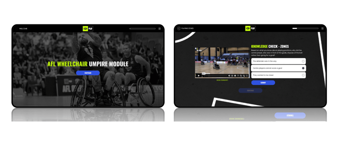AFL Wheelchair module