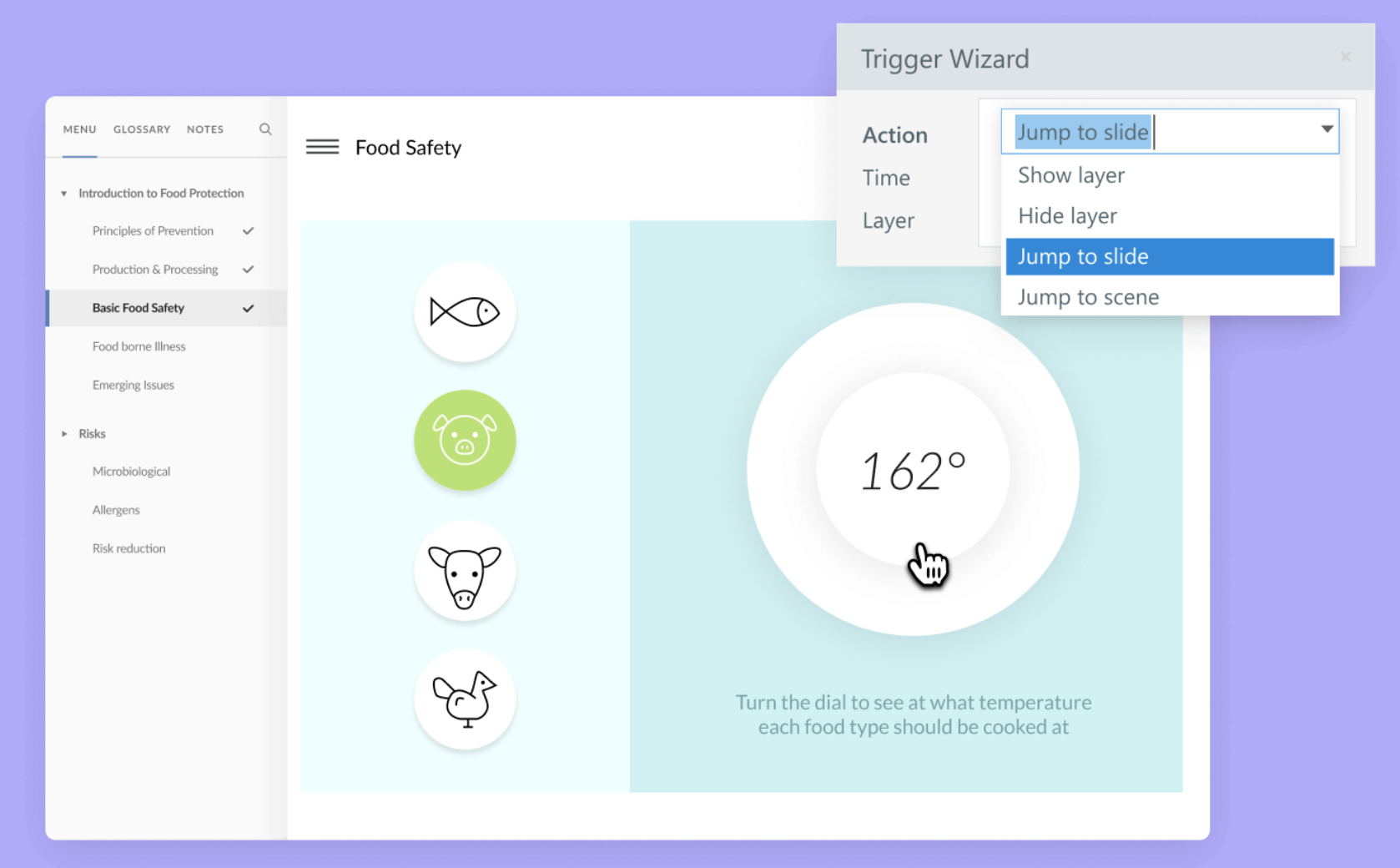 Storyline example